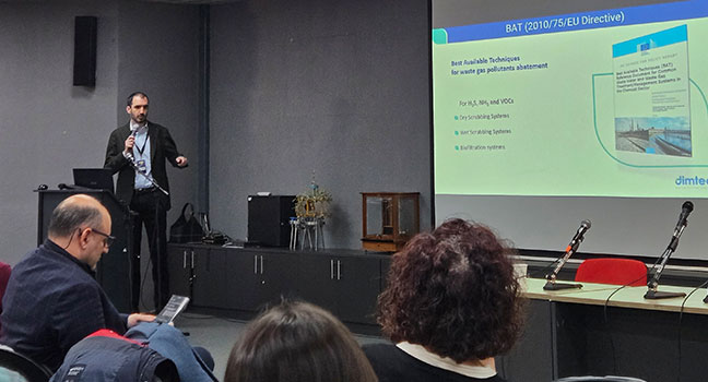 Συμμετοχή στο τεχνικό workshop για την επεξεργασία λυμάτων